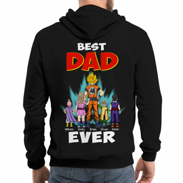 Best Dad Ever - Personalized Shirt For Dad, Gift For Father's Day - Image 4