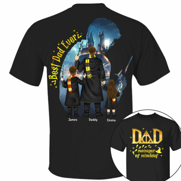 Best Dad Ever - Personalized Shirt For Dad - Image 4