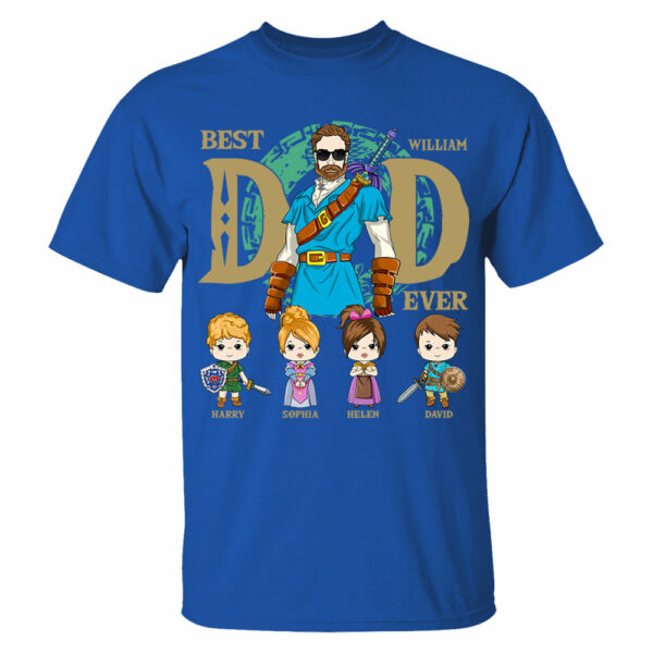 Best Dad Ever - Personalized Shirt Gift For Dad DO98 - Image 5