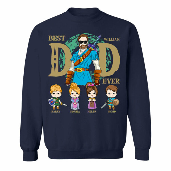 Best Dad Ever - Personalized Shirt Gift For Dad DO98 - Image 7