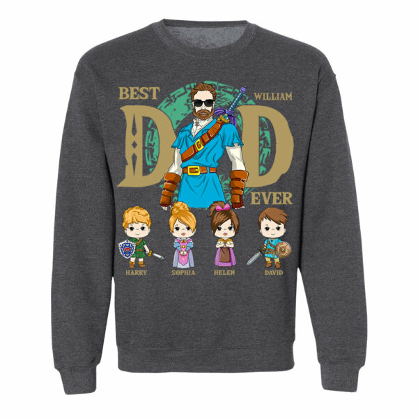 Best Dad Ever - Personalized Shirt Gift For Dad DO98 - Image 8