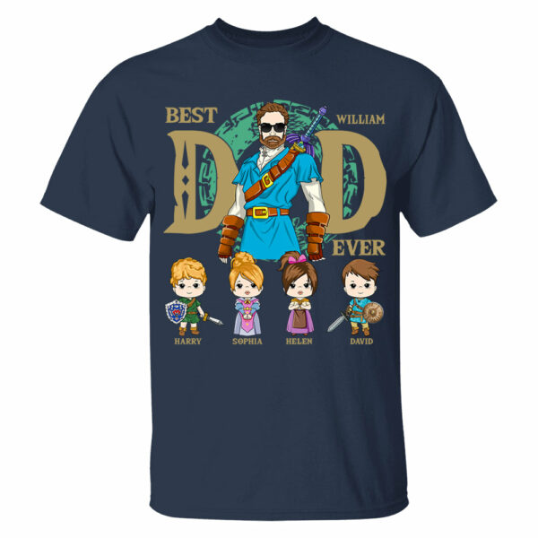Best Dad Ever - Personalized Shirt Gift For Dad DO98 - Image 4