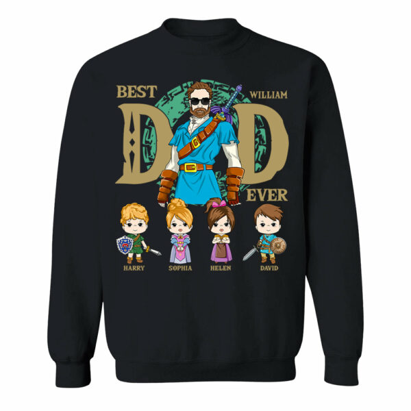 Best Dad Ever - Personalized Shirt Gift For Dad DO98 - Image 6