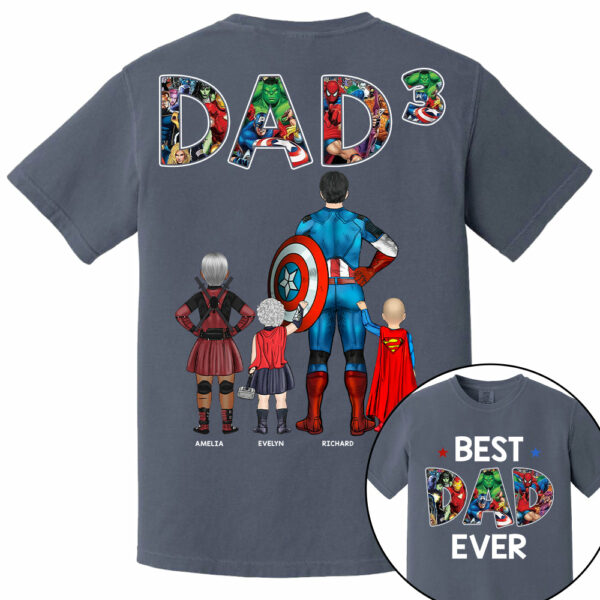 Best Dad Ever - Personalized Shirt Gifts For Dad - Image 12