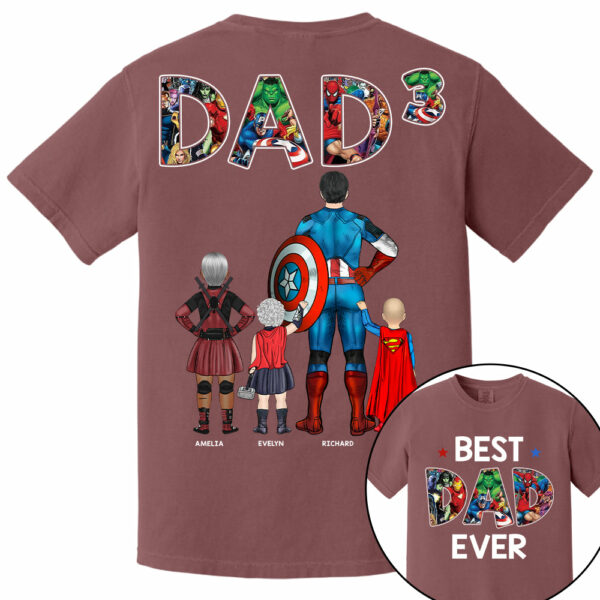 Best Dad Ever - Personalized Shirt Gifts For Dad - Image 9