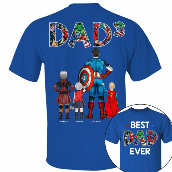 Best Dad Ever - Personalized Shirt Gifts For Dad - Image 7