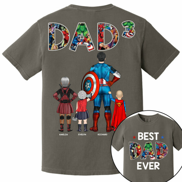 Best Dad Ever - Personalized Shirt Gifts For Dad - Image 13