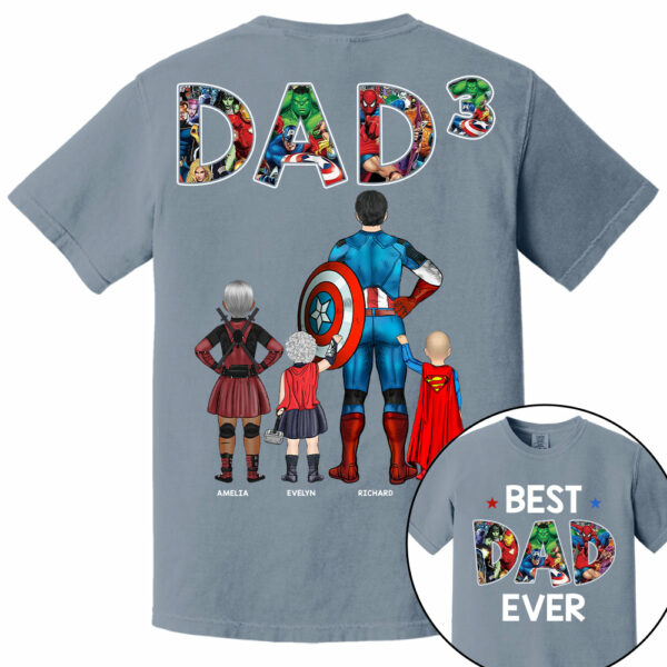 Best Dad Ever - Personalized Shirt Gifts For Dad - Image 14