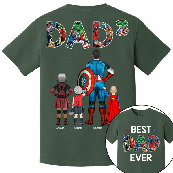 Best Dad Ever - Personalized Shirt Gifts For Dad - Image 11