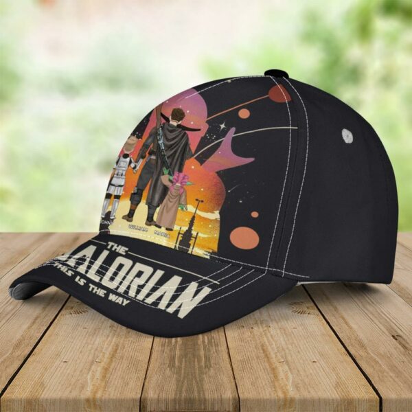 Best Dad Ever - The Dadalorian Personalized Gifts For Dad Classic Cap - Image 2