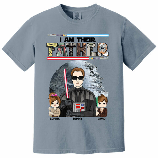 Best Dad Ever - The Dadalorian Personalized Shirt Gift For Dad - Custom Father's Day Gift - Image 14