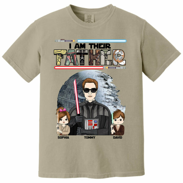 Best Dad Ever - The Dadalorian Personalized Shirt Gift For Dad - Custom Father's Day Gift - Image 11