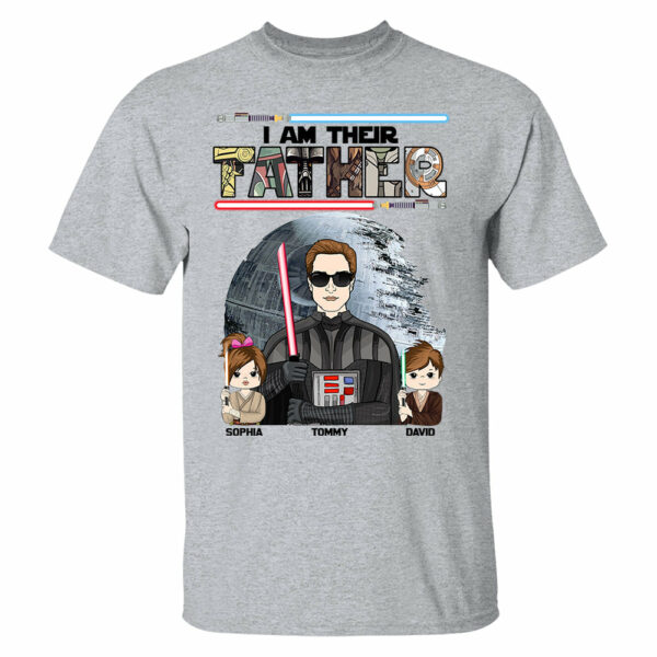 Best Dad Ever - The Dadalorian Personalized Shirt Gift For Dad - Custom Father's Day Gift - Image 4