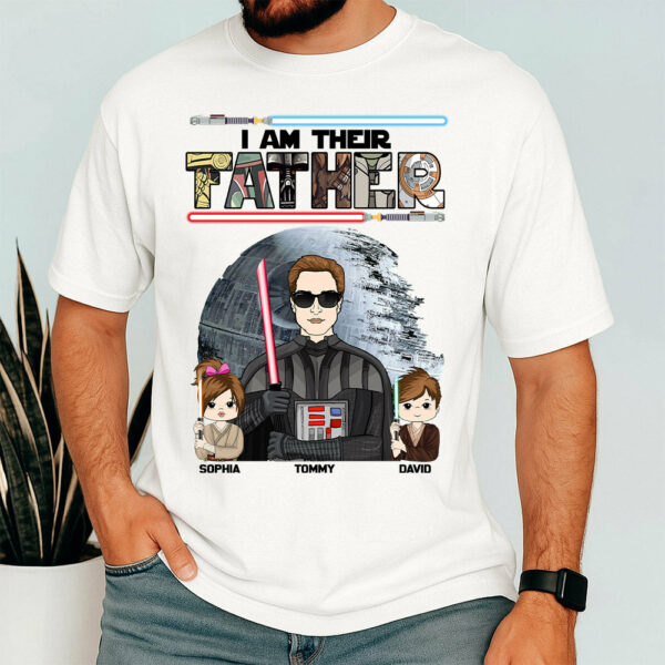 Best Dad Ever - The Dadalorian Personalized Shirt Gift For Dad - Custom Father's Day Gift