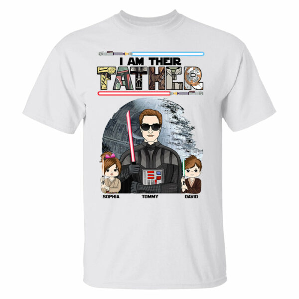 Best Dad Ever - The Dadalorian Personalized Shirt Gift For Dad - Custom Father's Day Gift - Image 3