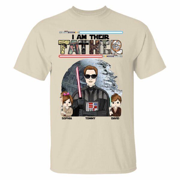 Best Dad Ever - The Dadalorian Personalized Shirt Gift For Dad - Custom Father's Day Gift - Image 5