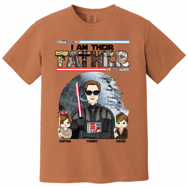 Best Dad Ever - The Dadalorian Personalized Shirt Gift For Dad - Custom Father's Day Gift - Image 12