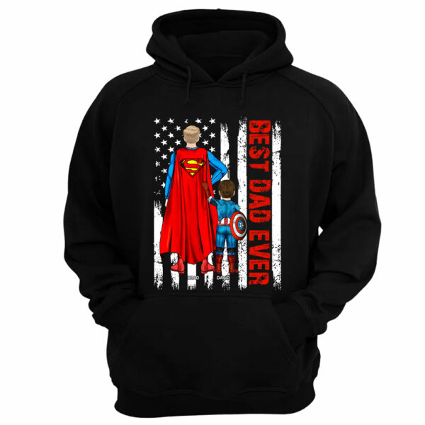Best Dad Ever Personalized Shirt - Custom Father's Day Gifts For Dad Shirt - Image 6