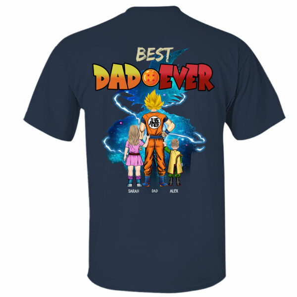 Best Dad Ever, Personalized Shirt, Dragon Dad Custom Shirt Gift For Father's Day T1807 - Image 15