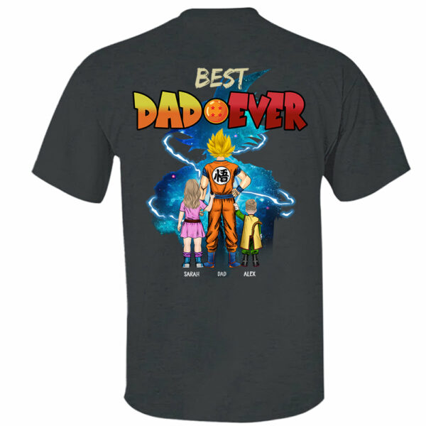 Best Dad Ever, Personalized Shirt, Dragon Dad Custom Shirt Gift For Father's Day T1807 - Image 13
