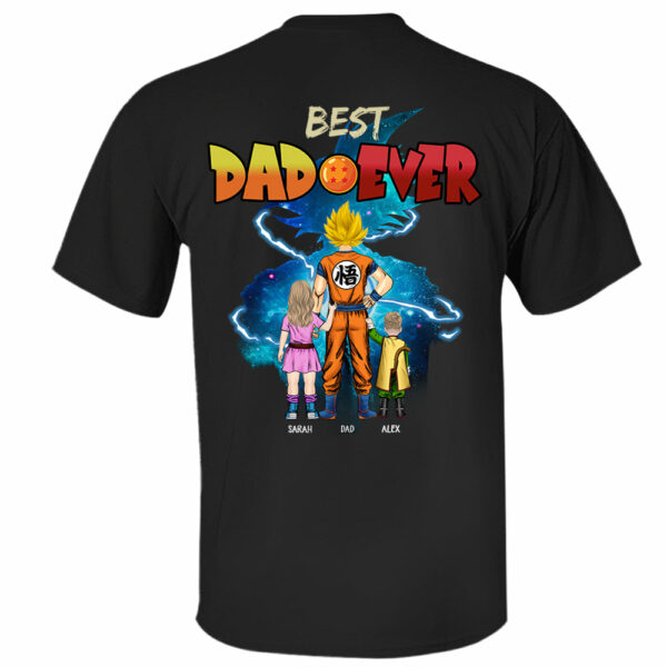 Best Dad Ever, Personalized Shirt, Dragon Dad Custom Shirt Gift For Father's Day T1807 - Image 11