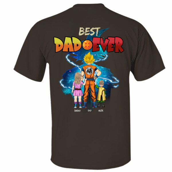 Best Dad Ever, Personalized Shirt, Dragon Dad Custom Shirt Gift For Father's Day T1807 - Image 12