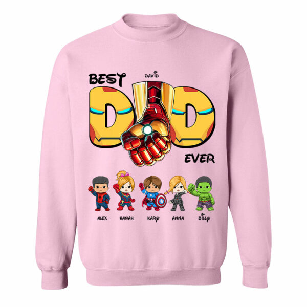 Best Dad Ever Personalized Shirt Gift For Dad Vr 2 - Image 8