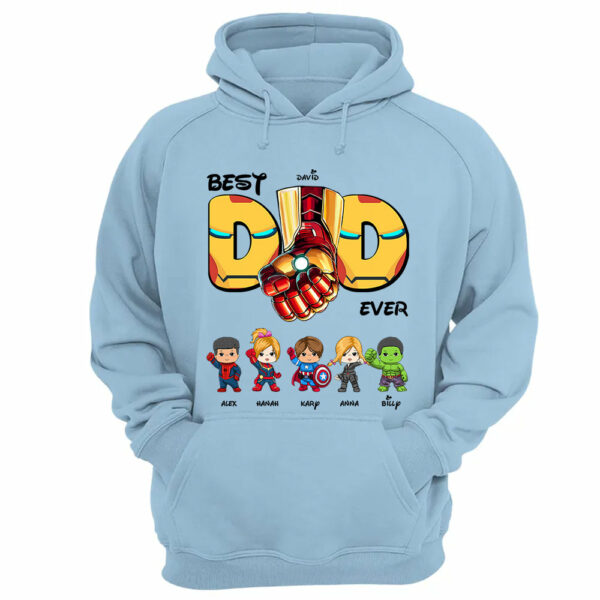 Best Dad Ever Personalized Shirt Gift For Dad Vr 2 - Image 11