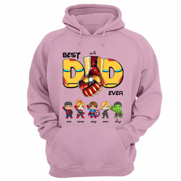 Best Dad Ever Personalized Shirt Gift For Dad Vr 2 - Image 13
