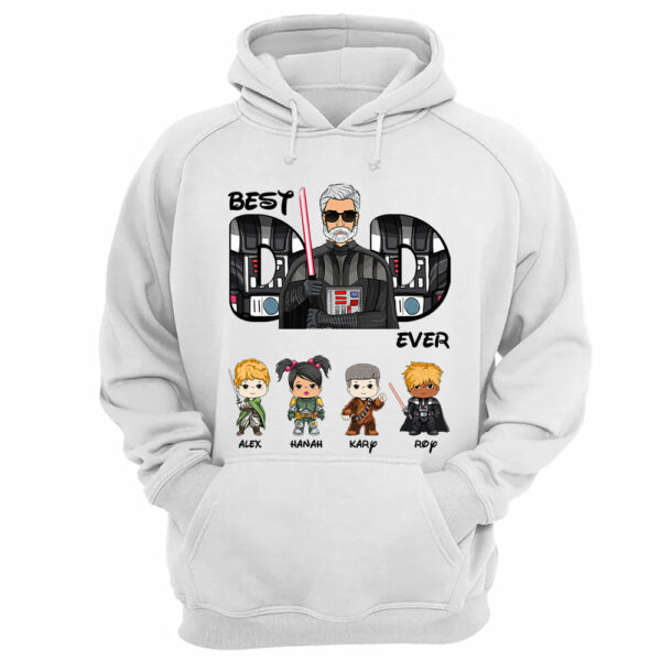 Best Dad Ever Personalized Shirt Gift For Dad vr2 - Image 4