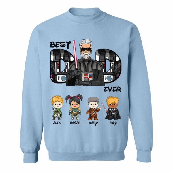 Best Dad Ever Personalized Shirt Gift For Dad vr2 - Image 12