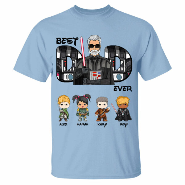 Best Dad Ever Personalized Shirt Gift For Dad vr2 - Image 11