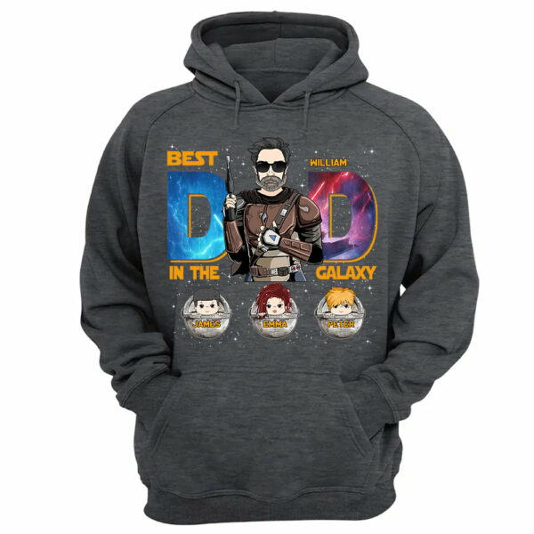 Best Dad In The Galaxy - Personalized Shirt Gift For Dad DO98 - Image 10