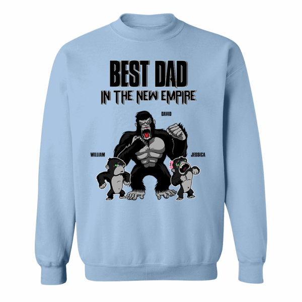 Best Dad In The New Empire Personalized Shirt Gift For Dad - Father's Day Gift - Image 8