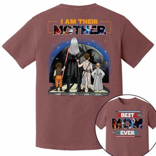 Best Mom Ever - I Am Their Mother Personalized Shirt For Mom - Image 11