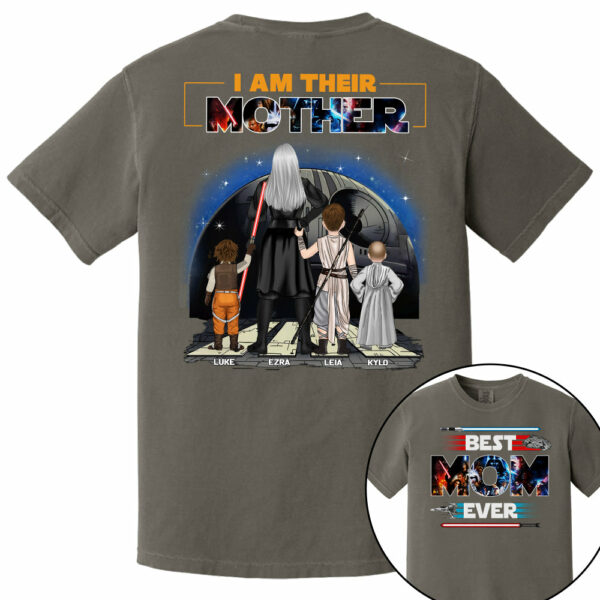 Best Mom Ever - I Am Their Mother Personalized Shirt For Mom - Image 13