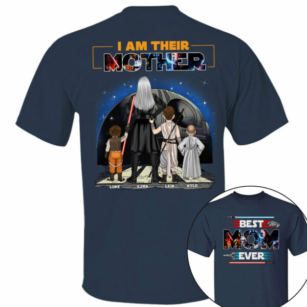 Best Mom Ever - I Am Their Mother Personalized Shirt For Mom - Image 5