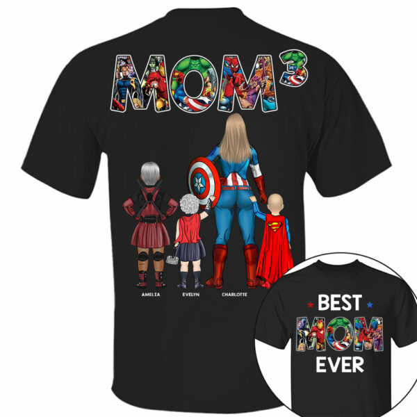 Best Mom Ever - Personalized Shirt Gifts For Mom - Image 4