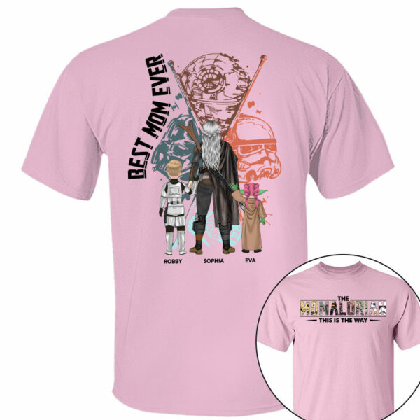 Best Mom Ever - The Momalorian Personalized Shirt Gift For Mom - Custom Mother's Day Gift 2025 vr2 - Image 13