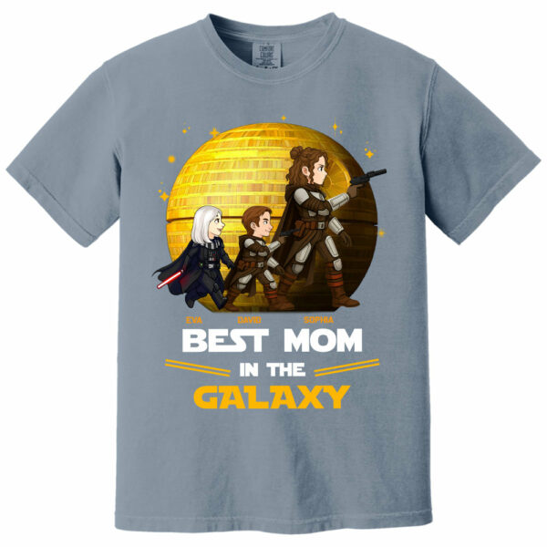 Best Mom In The Galaxy, Personalized Shirt Gift For Mom A2110 - Image 13
