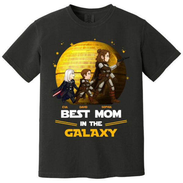 Best Mom In The Galaxy, Personalized Shirt Gift For Mom A2110 - Image 14