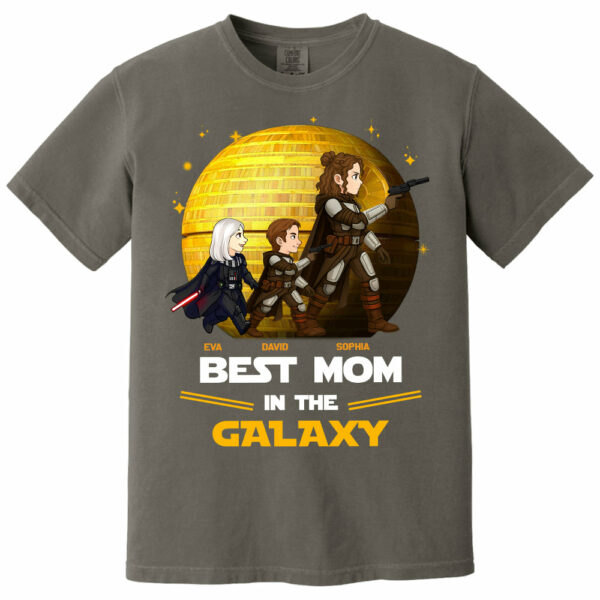 Best Mom In The Galaxy, Personalized Shirt Gift For Mom A2110 - Image 15