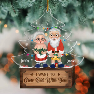 Besties Christmas Tree - Personalized Acrylic Ornament