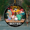 Besties Forever - Personalized Suncatcher Ornament