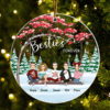 Besties forever Personalized Acrylic Ornament Gift For Best Friends