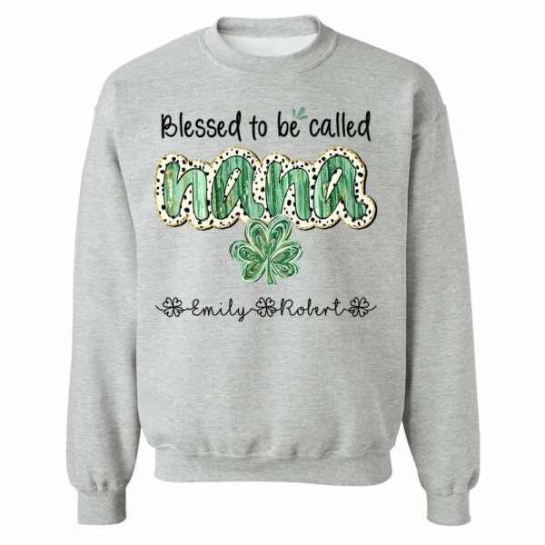 Blessed To Be Called Grandma - Personalized Shirt Lucky St. Patrick Day For Nana Mimi NA04 - Image 9