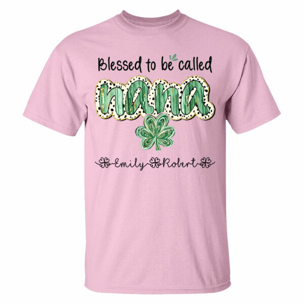 Blessed To Be Called Grandma - Personalized Shirt Lucky St. Patrick Day For Nana Mimi NA04 - Image 5