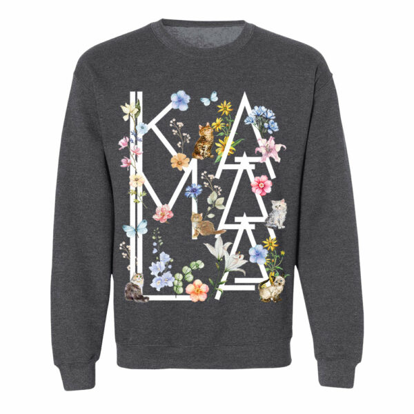 Botanical Cottagecore Cat Kamala Shirt - Image 11