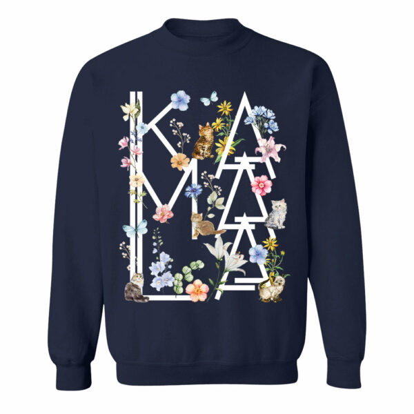 Botanical Cottagecore Cat Kamala Shirt - Image 10