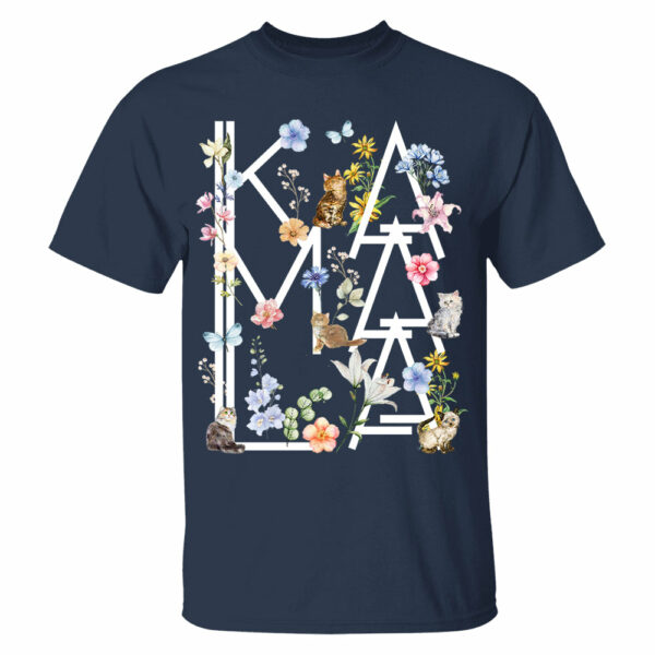 Botanical Cottagecore Cat Kamala Shirt - Image 2